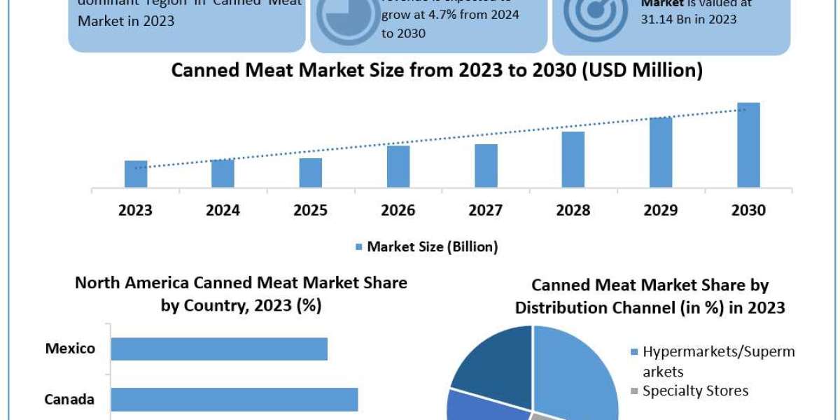 Canned Meat Market Size, Share, Revenue Rendezvous: Worth Statistics Overview | 2024-2030