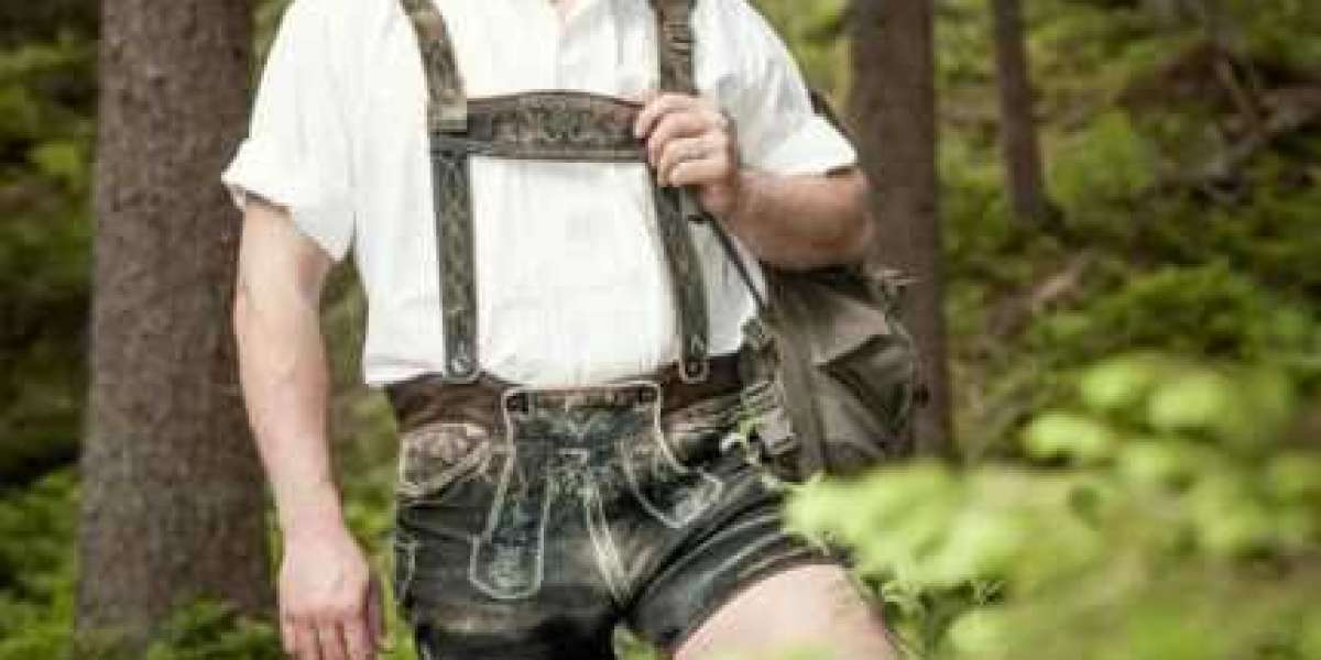 What makes men's lederhosen a lasting symbol of Bavarian culture?