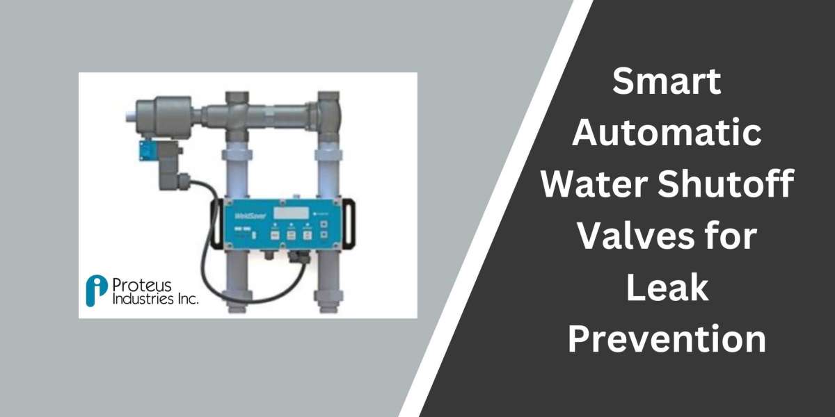 Smart Automatic Water Shutoff Valves for Leak Prevention