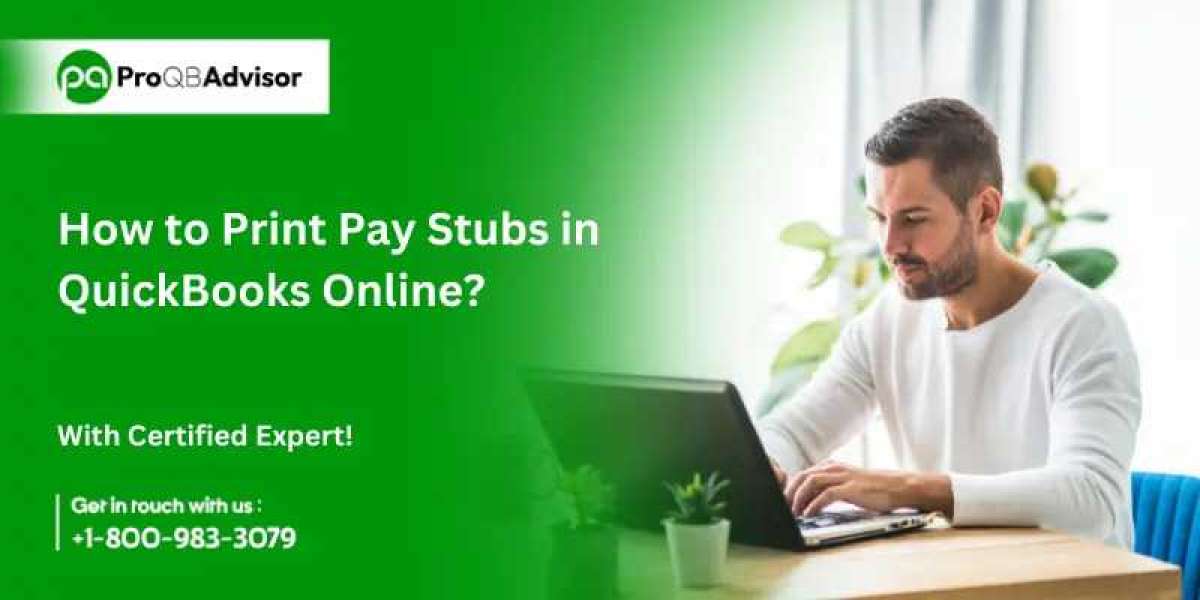 A Step-by-Step Guide to Printing Pay Stubs in QuickBooks Online