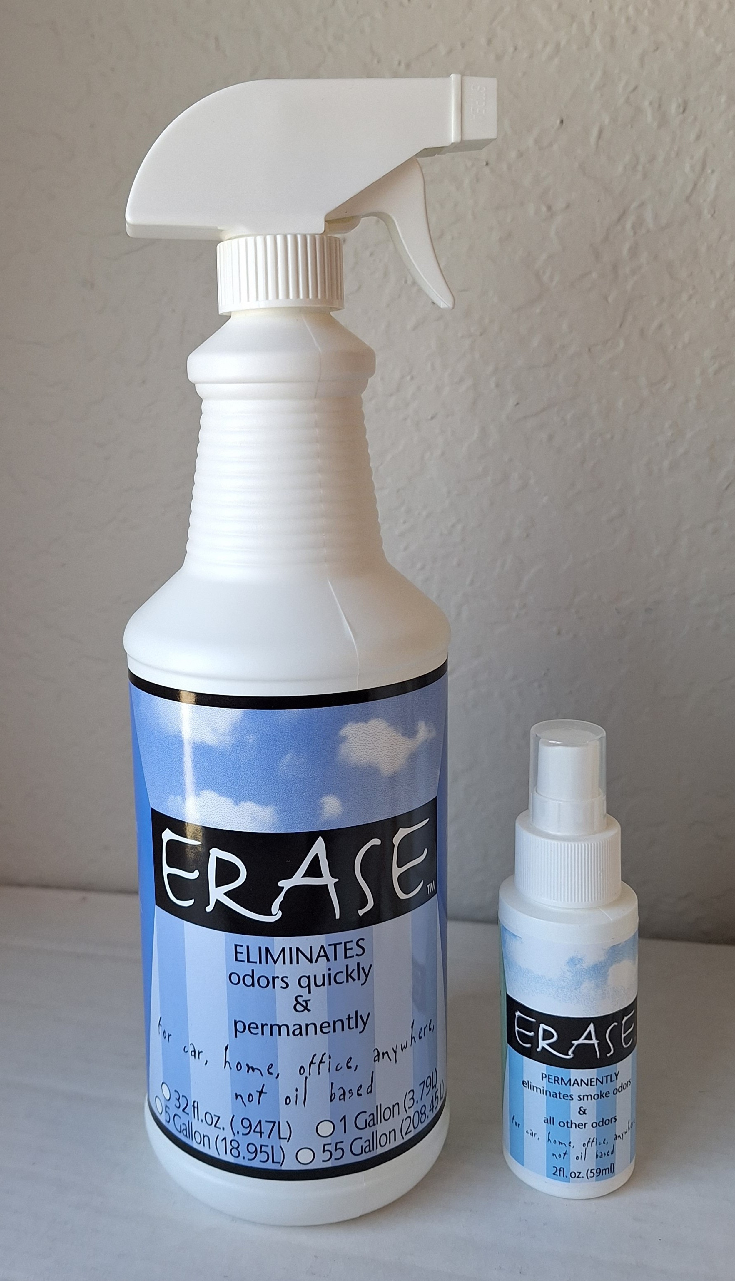 ERASE - Best Cigar and Marijuana Smoke Odors Eliminator