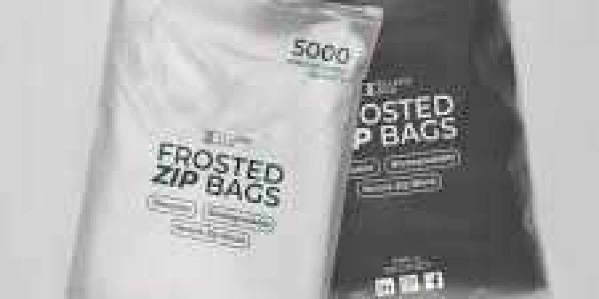 Experience the Convenience of Frosted Zipper Bags