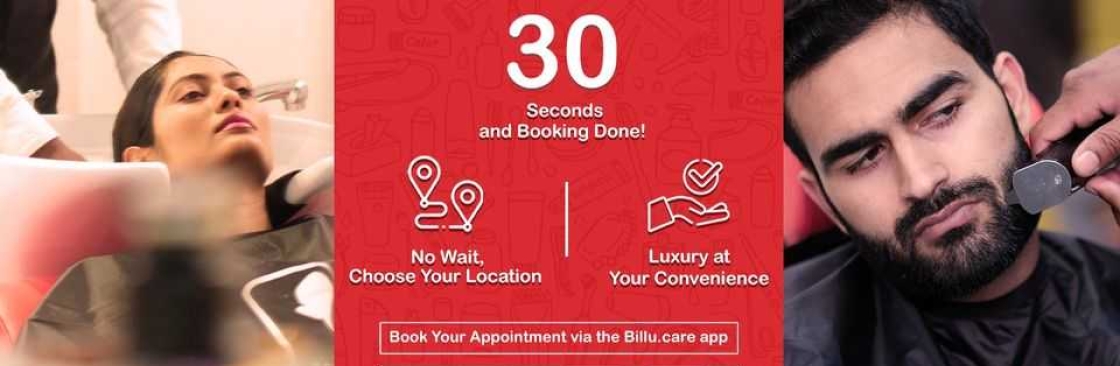 Billu Salons App Cover Image